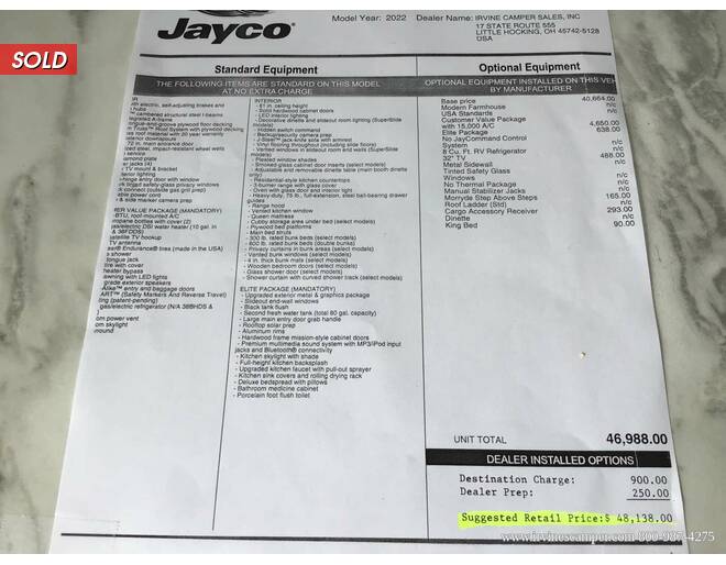 2022 Jayco Jay Flight 24RBS Travel Trailer at Irvines Camper Sales STOCK# 934 Photo 11