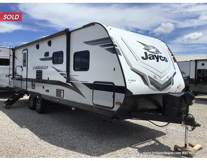 2023 Jayco Jay Feather 25RB Travel Trailer at Irvines Camper Sales STOCK# 966 Exterior Photo