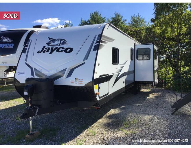 2023 Jayco Jay Feather 30QB Travel Trailer at Irvines Camper Sales STOCK# 1009 Exterior Photo