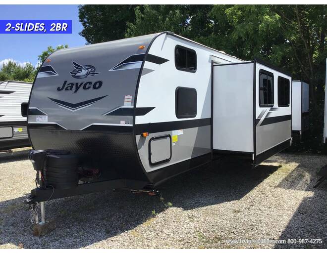 2023 Jayco Jay Flight 380DQS Travel Trailer at Irvines Camper Sales STOCK# 1078 Photo 2