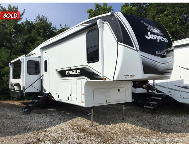 2024 Jayco Eagle 321RSTS Fifth Wheel at Irvines Camper Sales STOCK# 1106 Exterior Photo