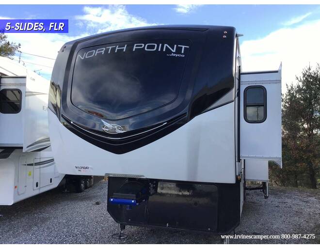 2024 Jayco North Point 382FLRB Fifth Wheel at Irvines Camper Sales STOCK# 1143 Photo 2