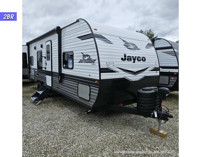 2024 Jayco Jay Flight SLX 260BH Travel Trailer at Irvines Camper Sales STOCK# 1168 Exterior Photo